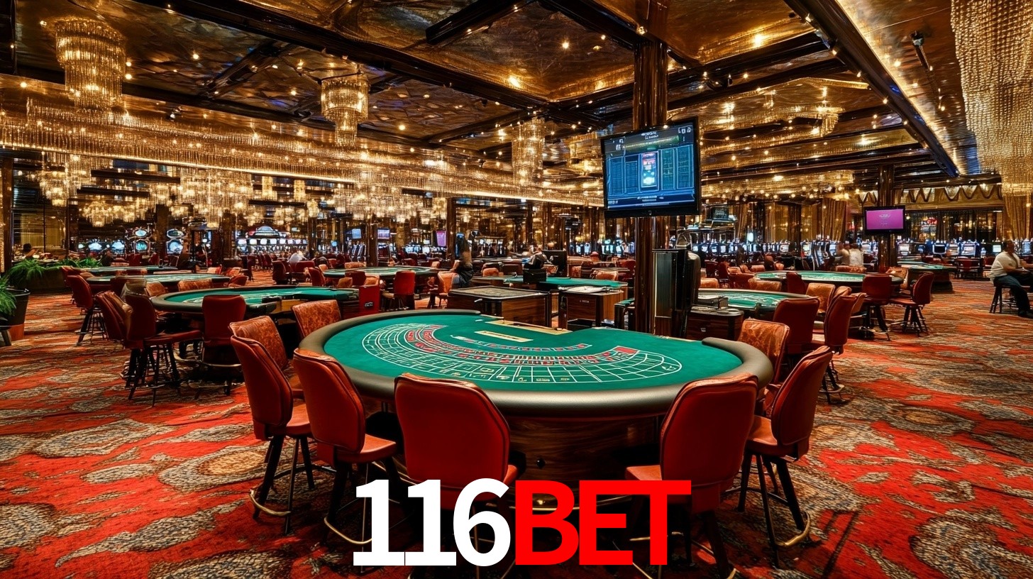 Sinta a adrenalina dos jogos de cassino com 116BET